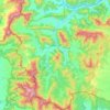 Topografische Karte ເມືອງຄອບ, Höhe, Relief