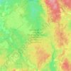 Topografische Karte Центрально-Лесной государственный природный биосферный заповедник, Höhe, Relief