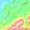Topografische Karte Tidili Mesfioua, Höhe, Relief