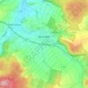 Topografische Karte Westuffeln, Höhe, Relief