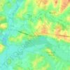 Topografische Karte Sens-sur-Seille, Höhe, Relief