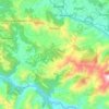 Topografische Karte Bandipur, Höhe, Relief