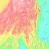 Topografische Karte ضلع خضدار / Khuzdar, Höhe, Relief