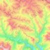 Topografische Karte Nar, Höhe, Relief