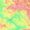 Topografische Karte Алтайский район, Höhe, Relief