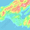Topografische Karte Harbour Breton, Höhe, Relief