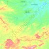 Topografische Karte Santa Inês, Höhe, Relief