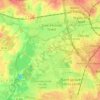 Topografische Karte Cleunay - Arsenal-Redon, Höhe, Relief