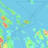 Topografische Karte Southern Gulf Islands Electoral Area, Höhe, Relief