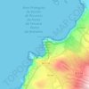Topografische Karte Área Protegida para a Gestão de Habitats ou Espécies da Ponta do Escalvado, Höhe, Relief