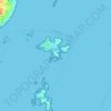 Topografische Karte Îles Lavezzi, Höhe, Relief