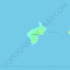 Topografische Karte Islas Marietas, Höhe, Relief
