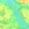 Topografische Karte Siemień, Höhe, Relief