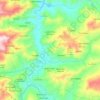 Topografische Karte Draa Kebila, Höhe, Relief