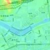 Topografische Karte 金华建筑艺术公园, Höhe, Relief