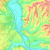 Topografische Karte Magliano Sabina, Höhe, Relief