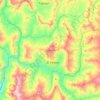 Topografische Karte El Peñón, Höhe, Relief