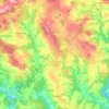 Topografische Karte Neukirchen vorm Wald, Höhe, Relief