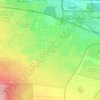 Topografische Karte Sulaibiya Agricultural, Höhe, Relief