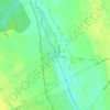 Topografische Karte Jõgeva alevik, Höhe, Relief