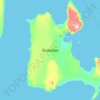 Topografische Karte Shannon Island, Höhe, Relief