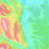 Topografische Karte Río Tambo, Höhe, Relief