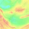 Topografische Karte ضلع چاغی, Höhe, Relief