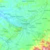 Topografische Karte ოზურგეთი, Höhe, Relief