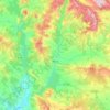 Topografische Karte Graus, Höhe, Relief