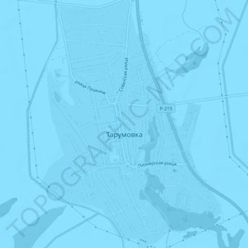 Topografische Karte Tarumovka, Höhe, Relief