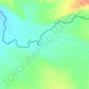 Topografische Karte Тарангул, Höhe, Relief