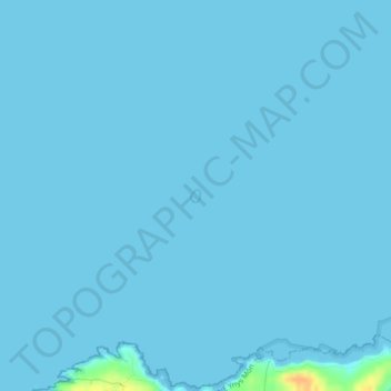 Topografische Karte West Mouse, Höhe, Relief