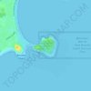 Topografische Karte Broulee Island Nature Reserve, Höhe, Relief