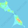Topografische Karte Pulau Sibu, Höhe, Relief