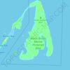Topografische Karte North Bimini, Höhe, Relief