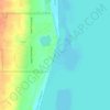 Topografische Karte South Beach, Höhe, Relief