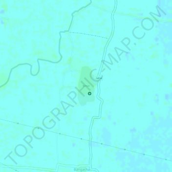 Topografische Karte Telmar, Höhe, Relief