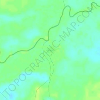 Topografische Karte Hiroshima, Höhe, Relief