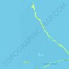 Topografische Karte Tarawa, Höhe, Relief