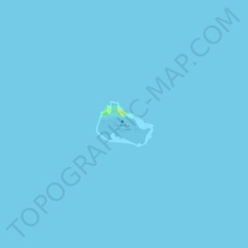 Topografische Karte Tacbubuc Island, Höhe, Relief