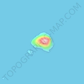 Topografische Karte Ilha Redonda, Höhe, Relief