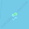 Topografische Karte Cabog Islands, Höhe, Relief