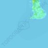 Topografische Karte Dakit-Dakit Island, Höhe, Relief