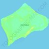 Topografische Karte Little Inagua Island, Höhe, Relief