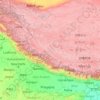 Topografische Karte Lower Himalayan Range, Höhe, Relief