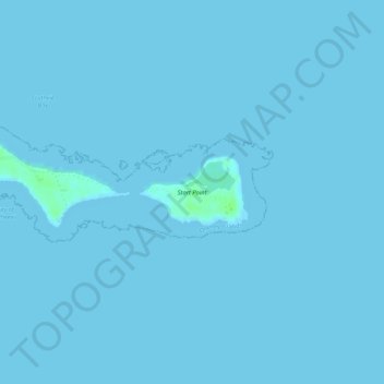 Topografische Karte Start Point, Höhe, Relief