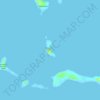 Topografische Karte Maroday Island, Höhe, Relief