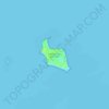 Topografische Karte Table (Excelsior) Island WLS, Höhe, Relief