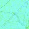 Topografische Karte Wainfleet Haven, Höhe, Relief