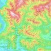 Topografische Karte Val Trompia, Höhe, Relief
